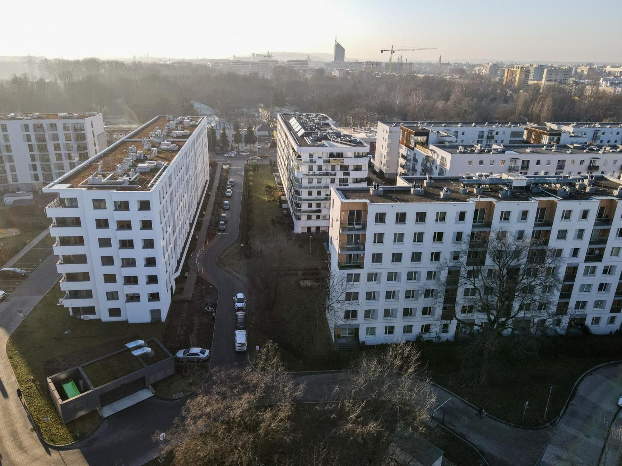 Dabie Park Residence Krakow Bagian luar foto