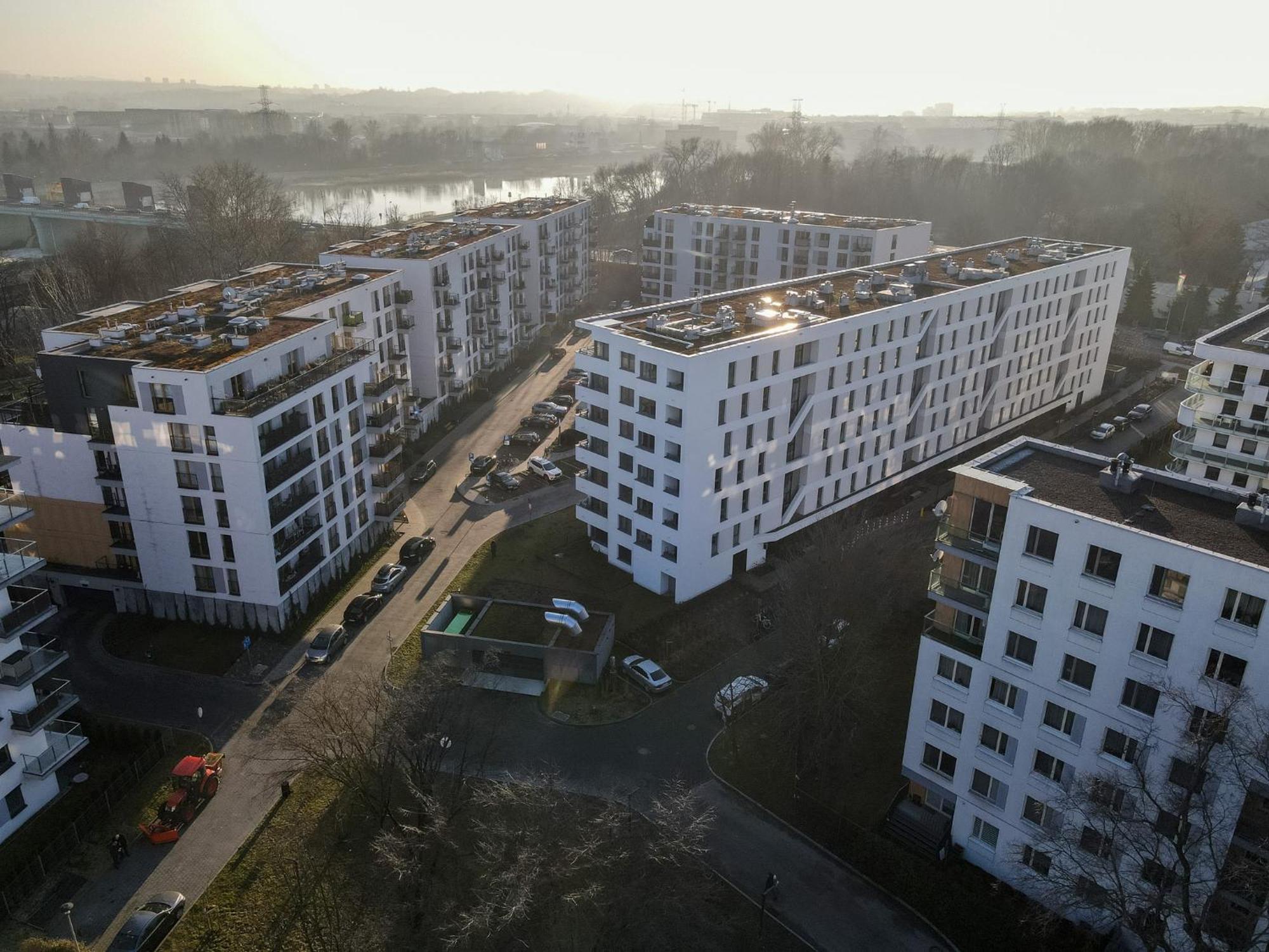 Dabie Park Residence Krakow Bagian luar foto